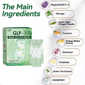 Croaie® GLP-1 weight loss oral solution, solving problems