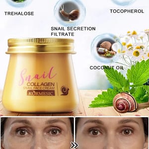 Snail Hydrating Anti-Wrinkle and Rejuvenating Cream