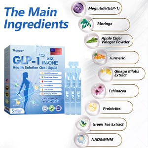 Thonesr® GLP-1 Pro+ Six in One Health Solution Oral Liquid