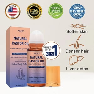 AAFQ®Natural Castor Oil Roll-On