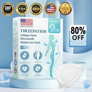 LBMLBM® SMGT-GLP-1 Tirzepatide & Collagen Nano Microneedle Weight Loss Patch