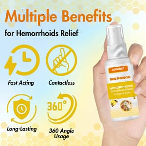 LOVILDS® Hemorrhoids Bee Poison Soothing Spray