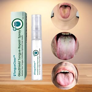 TongueClear™ | Relieves sore tongue and white coating