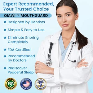 QIAWI™ DreamGuard: Anti-Snoring & Teeth Grinding Mouthpiece