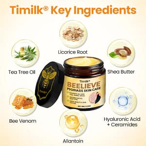 Timilk® BeeLieve Psoriasis Skin Care