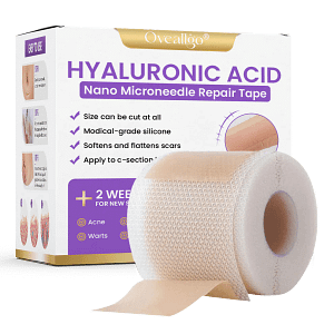 Oveallgo® Hyaluronic Acid Nano Microneedle Repair Tape