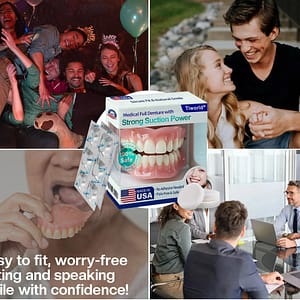 Tiworld® Medical Full Denture with Strong Suction