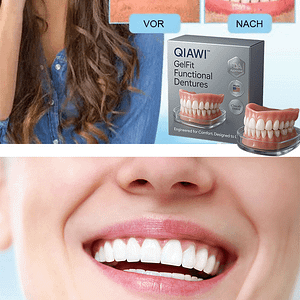 QIAWI Dental cosmetic denture decoration set