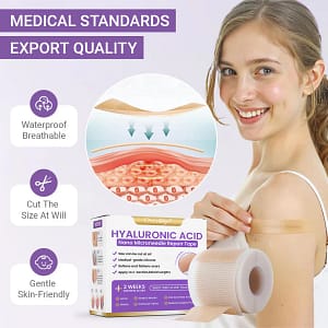 Oveallgo® Hyaluronic Acid Nano Microneedle Repair Tape