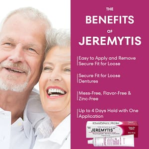 JEREMYTIS™ Thermoplastic Denture Adhesive