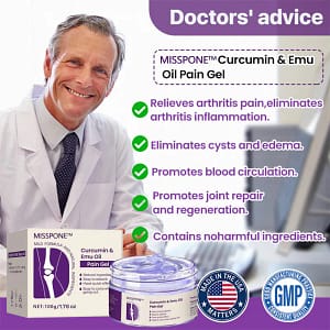 Misspone™ Curcumin & Emu Oil Pain Gel