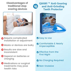 QIAWI™ DreamGuard: Anti-Snoring & Teeth Grinding Mouthpiece