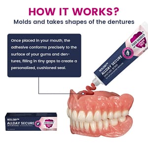 NESLEMY™ AllDay Secure Denture Bond