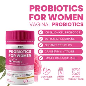 Timilk® Vaginal Probiotics for Women