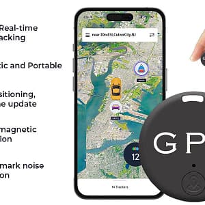 iRosesilk® EasyFind Mini Magnetic GPS Tracker