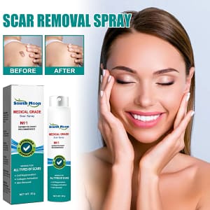 Fade scars fast with ScarRemove™ Advanced Spray—hydrates, smooths, and restores skin from surgery, burns, or stretch marks naturally.