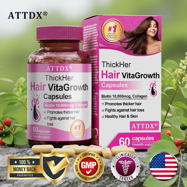 ATTDX® ThickHer Hair VitaGrowth Capsules