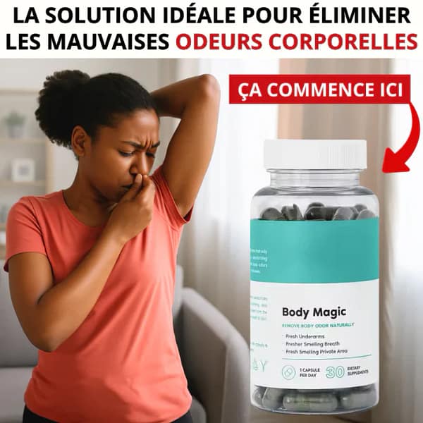 Body Magic - Chlorophyll Capsules Eliminate Body Odor