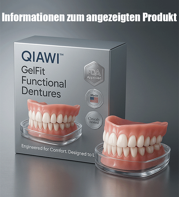 QIAWI Dental cosmetic denture decoration set