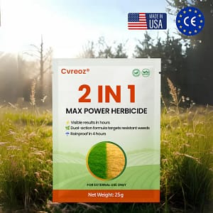 Cvreoz® 2-in-1 Weed Killer | Same-Day Results & Kills Roundup-Resistant Weeds