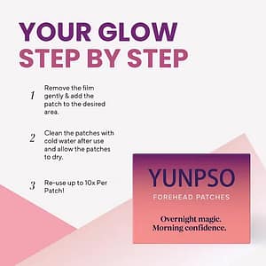 YUNPSO™ Overnight Forehead Patch – Set of 3 Patches