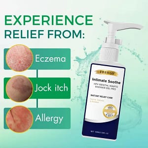 Fivfivgo® Intimate Soothe HPV Genital Warts Shower Gel