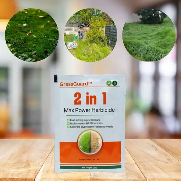 GrassGuard™ | Kills 100% resistant weeds in 6 just hours