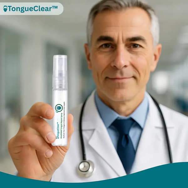 TongueClear™️ | Relieves sore tongue and white coating