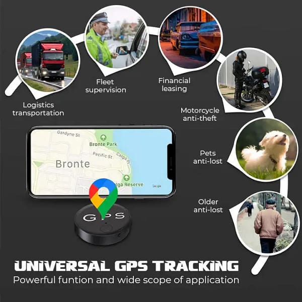 iRosesilk® EasyFind Mini Magnetic GPS Tracker