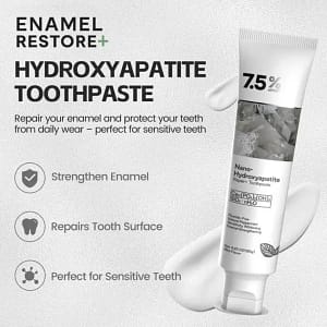 Enamel Restore+| Nano-Hydroxyapatite toothpaste